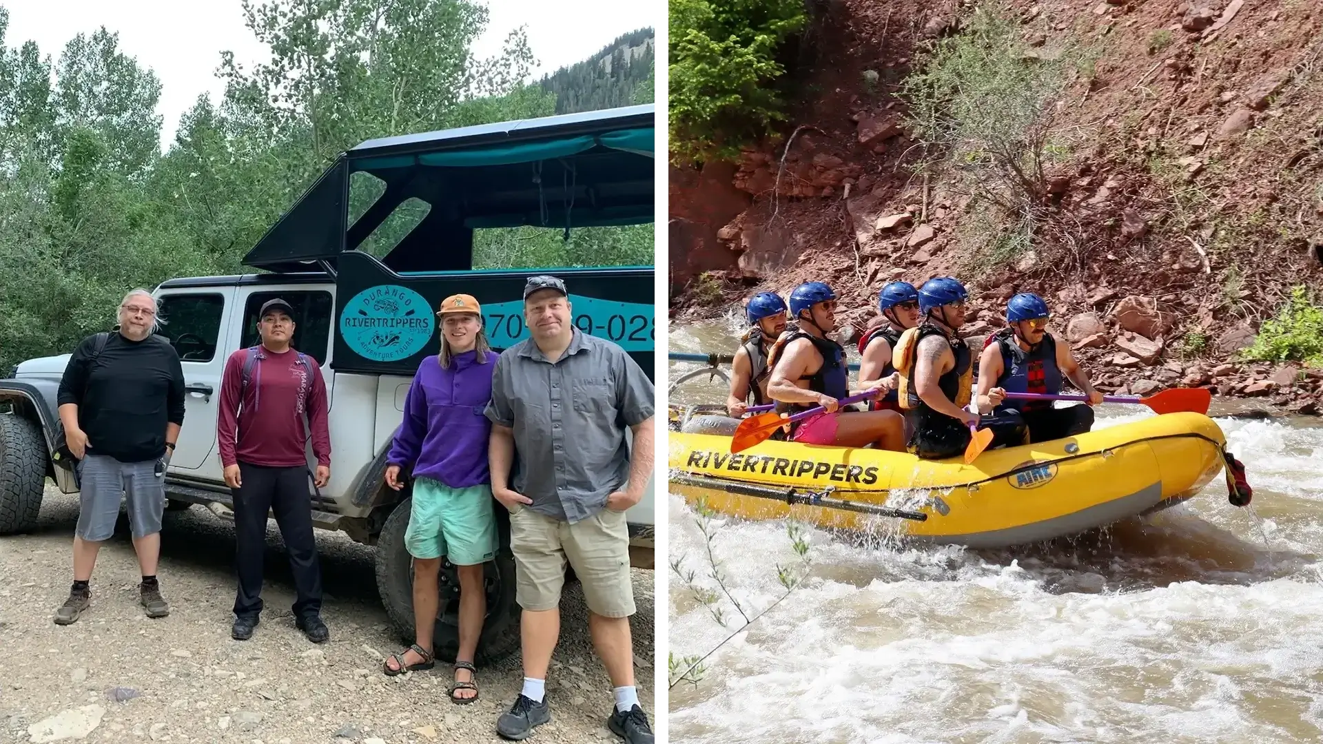Jeep & Raft Combo Packages