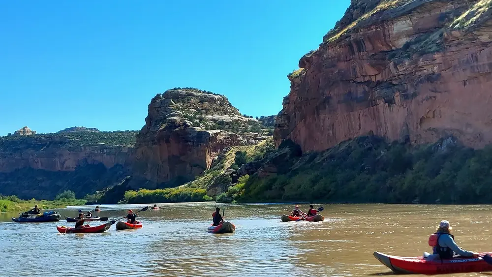 Moab Daily Inflatable Kayak Ultimate Adventure – Fisher Towers/Castle Valley